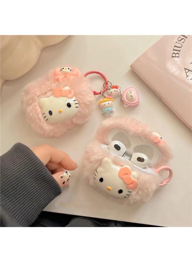 Plush Cute Cartoon Belt Pendant For Apple AirpodsPro 3 Generation Headphone Cover Airpods1/2 Generation-Color:-Applicable Models:Airpods 3rd Generation  - Image 4