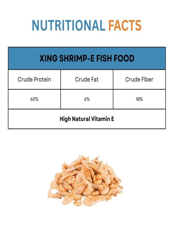 TUNAI Freeze Dried Shrimp E for Arowana, Flowerhorn, Oscar, Red Parrot and All Aquarium Fishes (110g) - Image 3
