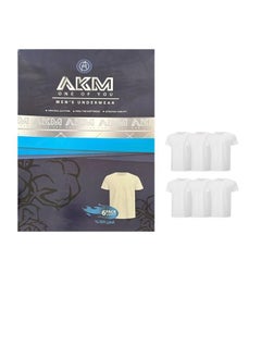 Generic Round half sleeve T-shirt, 100% cotton, Egyptian made (6 pieces).  - Image 2