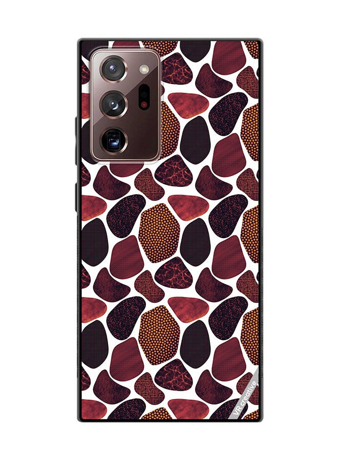 Protective Case Cover For Samsung Galaxy Note20 Ultra 5G Texture Design Multicolour