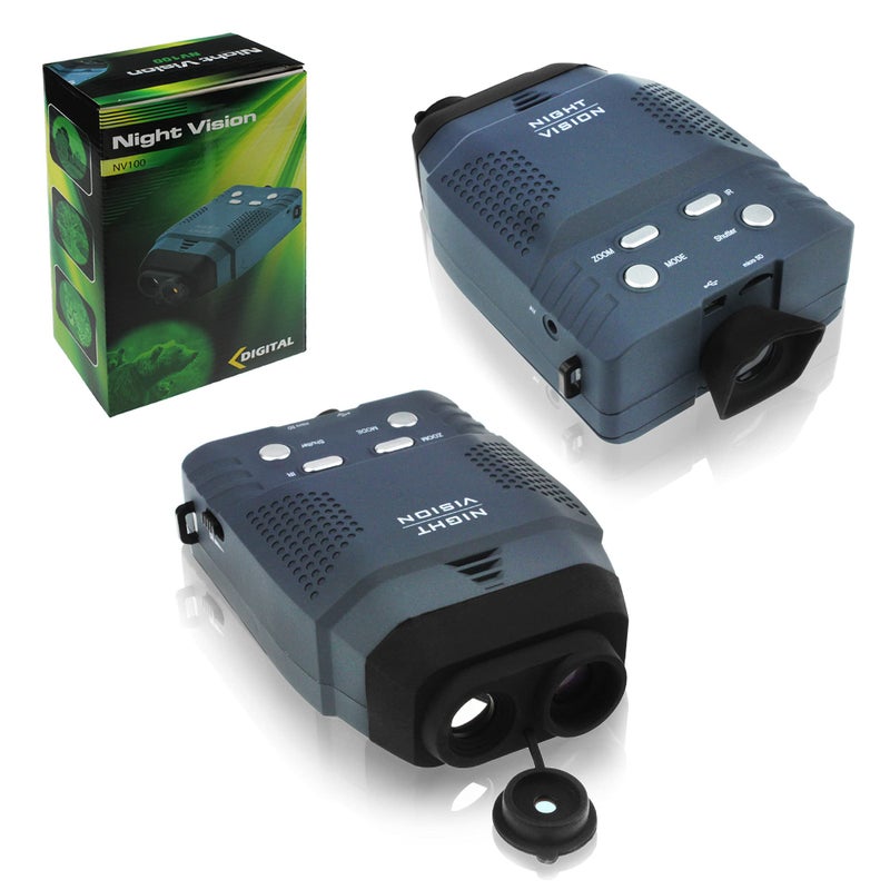 Astromania Astromania Portable Digital Night Vision Monocular New Optics Records Video Image with Micro Sd Card  - Image 1