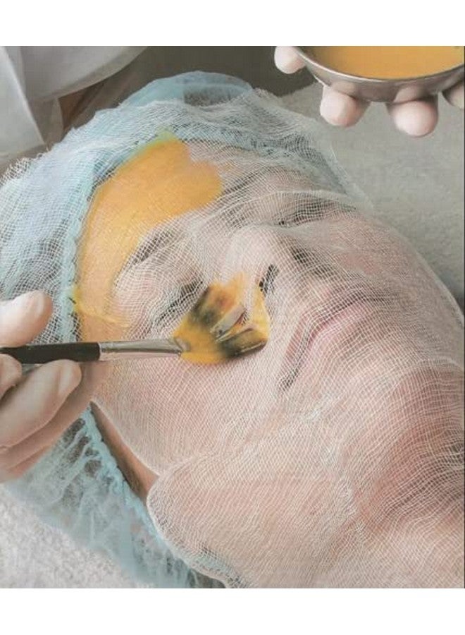 LIFESOFT Ifesoft Gauze Facial Mask 100% Cotton Gauze Facial Paper Sheet For Facial Spa High Frequency Treatments 100 Count (1 Pack) - Image 4