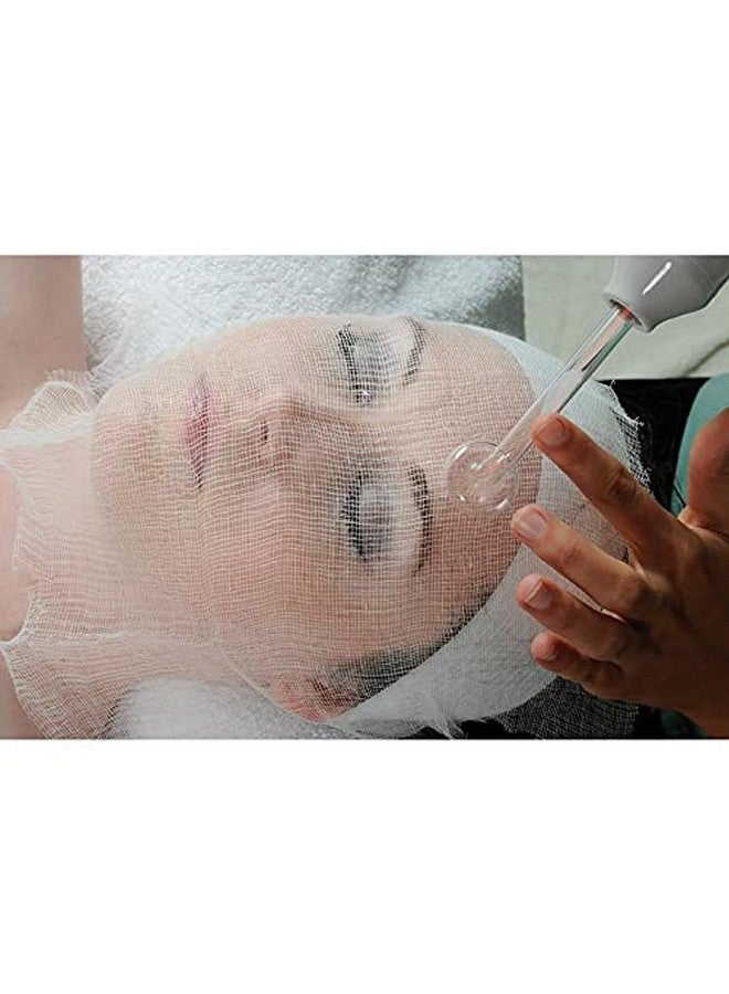 LIFESOFT Ifesoft Gauze Facial Mask 100% Cotton Gauze Facial Paper Sheet For Facial Spa High Frequency Treatments 100 Count (1 Pack) - Image 5