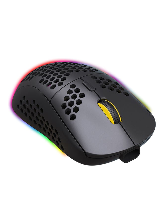 NIBEMINENT Three Mode Wireless Mouse Black - Image 2