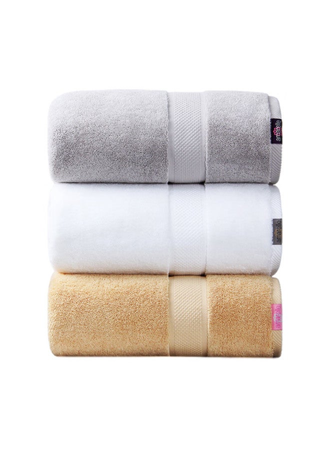 Amarelle Air Five-star Hotel Pure Cotton Absorbent Quick-drying Bath Towel, 80*160cm - Image 1
