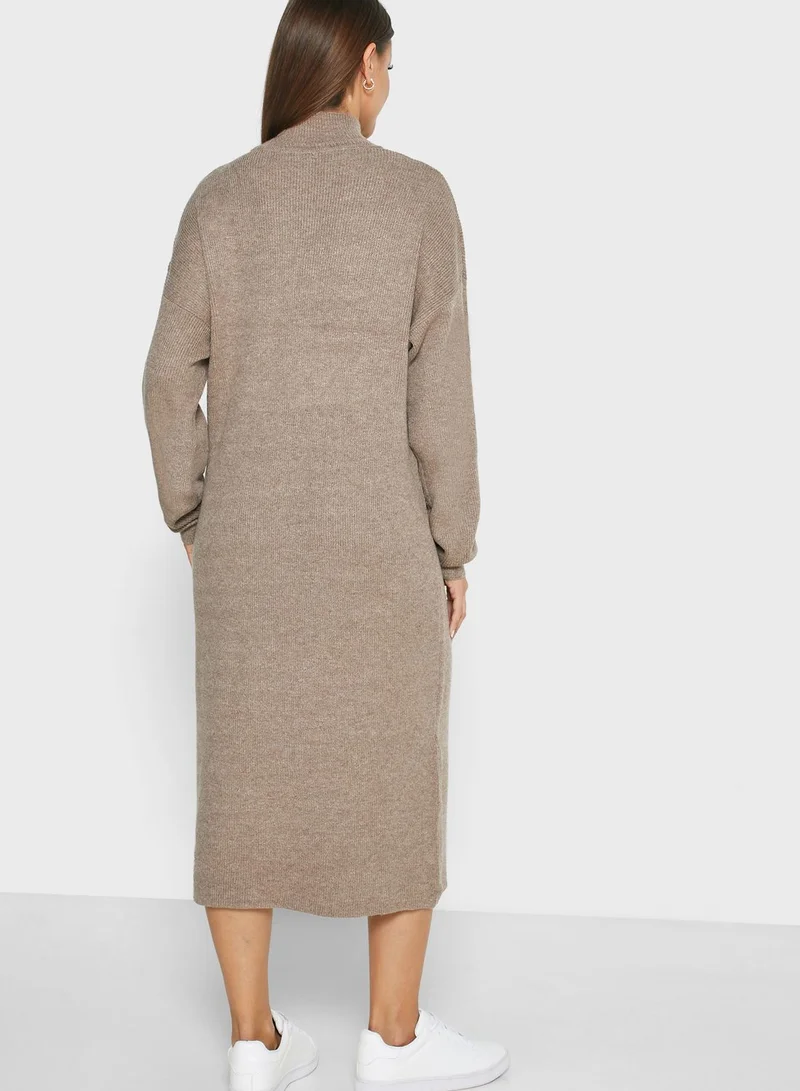 Topshop Maternity High Neck Sweat Dress