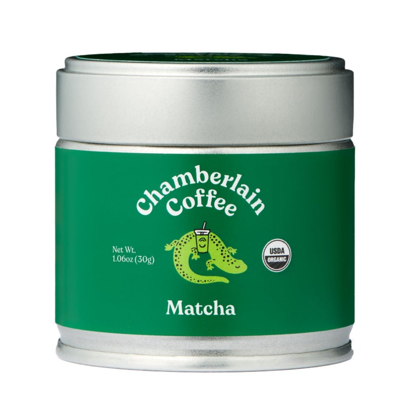Chamberlain Coffee Ceremonial Matcha Green Tea Powder - Japanese Green Tea + Original Grade Matcha - Hot or Iced - Organic, Vegan & Gluten-Free Matcha Powder, 1.06 oz - Image 1