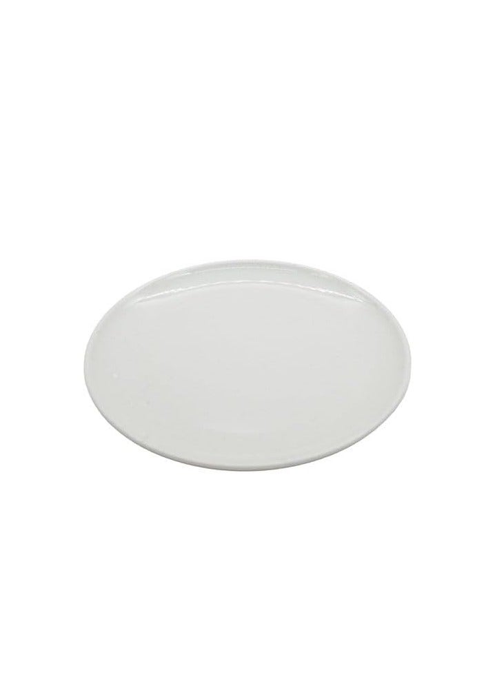 AKDC Melamine Coupe Plate Light Stone -14 Inch - Image 2