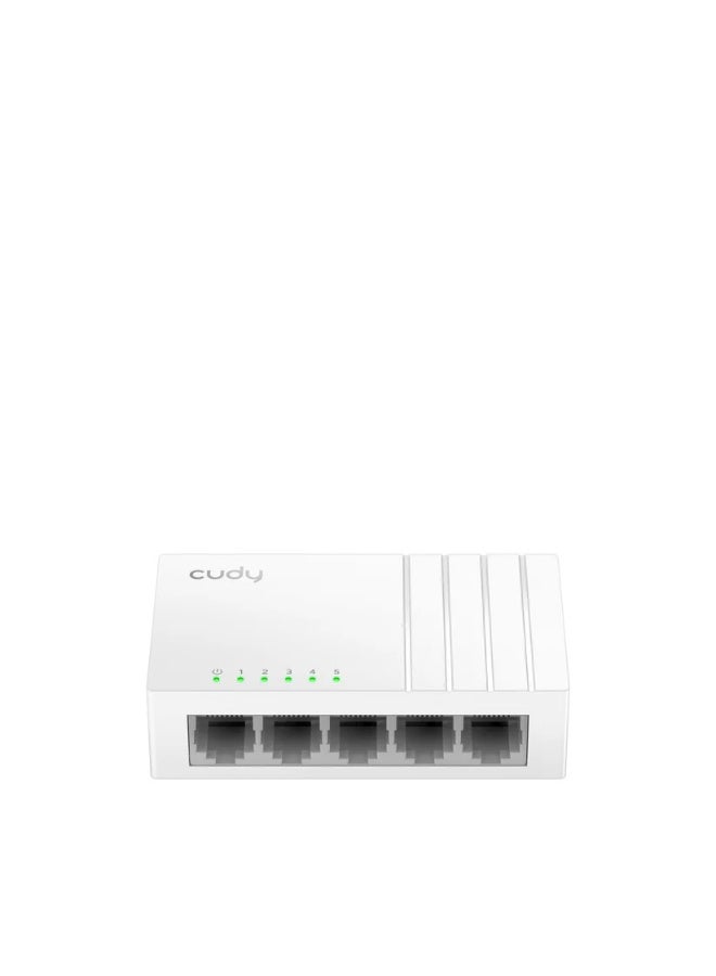 Cudy FS105D 5-Port 10/100 Mbps Unmanaged Ethernet Switch - Image 2