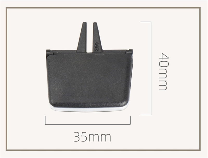 DEMULAX A/C Vent Outlet Tab Clip Repair Kit for BMW E90 - Image 2