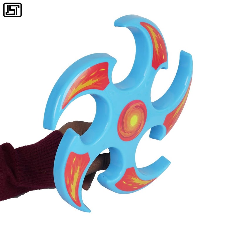 Asian قرص طائر للألعاب الرياضية الخارجية على الشاطئ، البحيرة، وحمام السباحة، للصيد والرمي، قرص تدريب الكلاب، أقراص طائرة للأطفال والبالغين، قطر 26 سم بلاستيك مرن غير قابل للكسر - Image 3