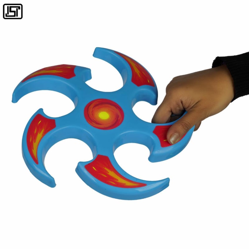 Asian قرص طائر للألعاب الرياضية الخارجية على الشاطئ، البحيرة، وحمام السباحة، للصيد والرمي، قرص تدريب الكلاب، أقراص طائرة للأطفال والبالغين، قطر 26 سم بلاستيك مرن غير قابل للكسر - Image 4