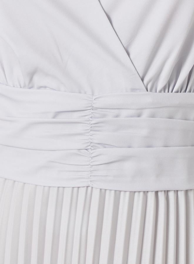 Styli Ombre Pleated Dress - Image 4