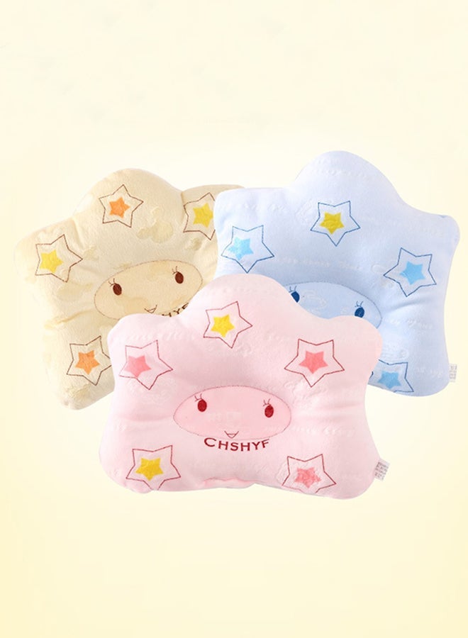 Extra Comfy Head Shaping Anti Roll New Born Baby Star Pillow - Image 2
