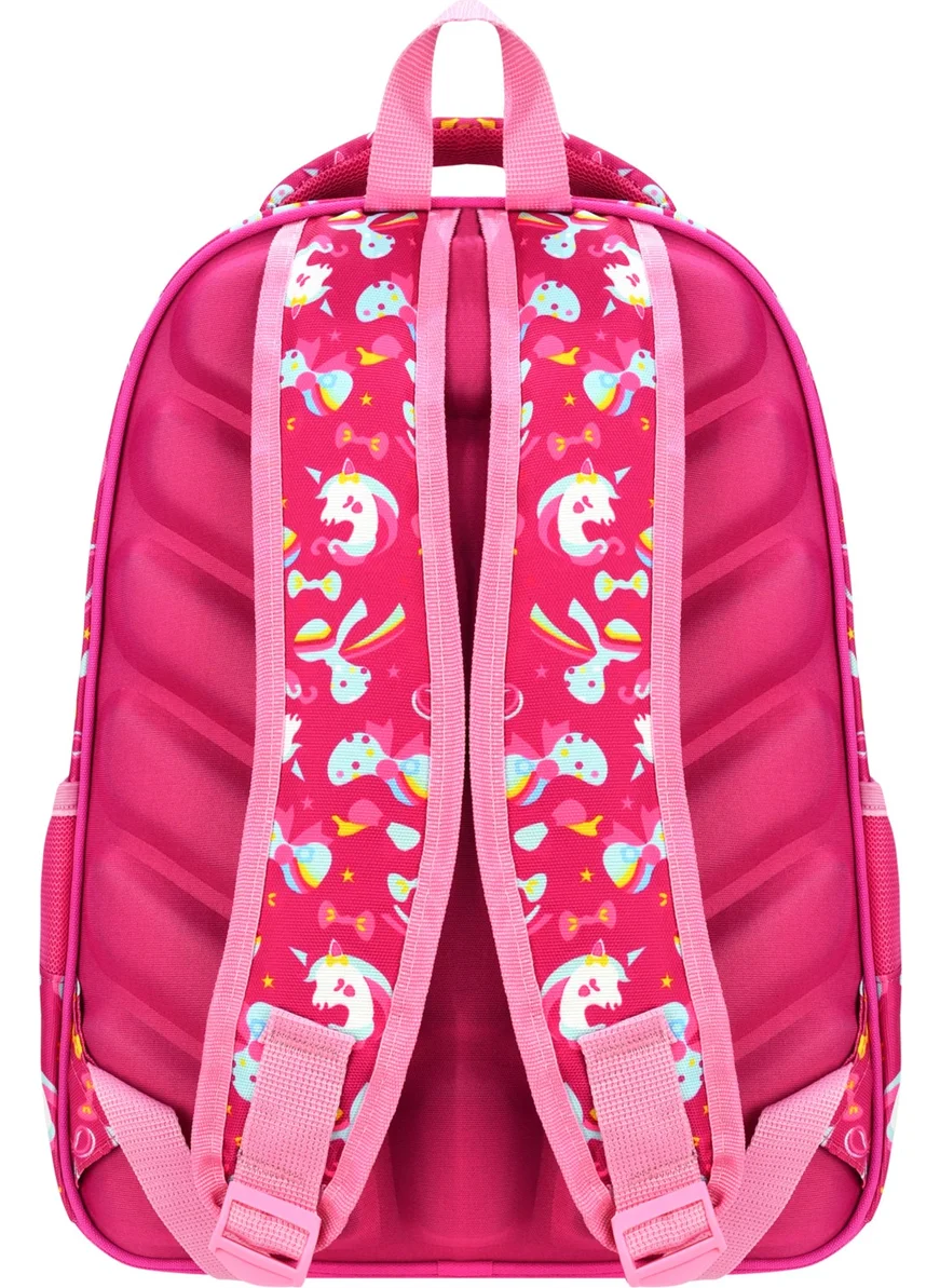 Esbuik New Season Orthopedic Unicorn Patterned School Bag + Lunch Box Set