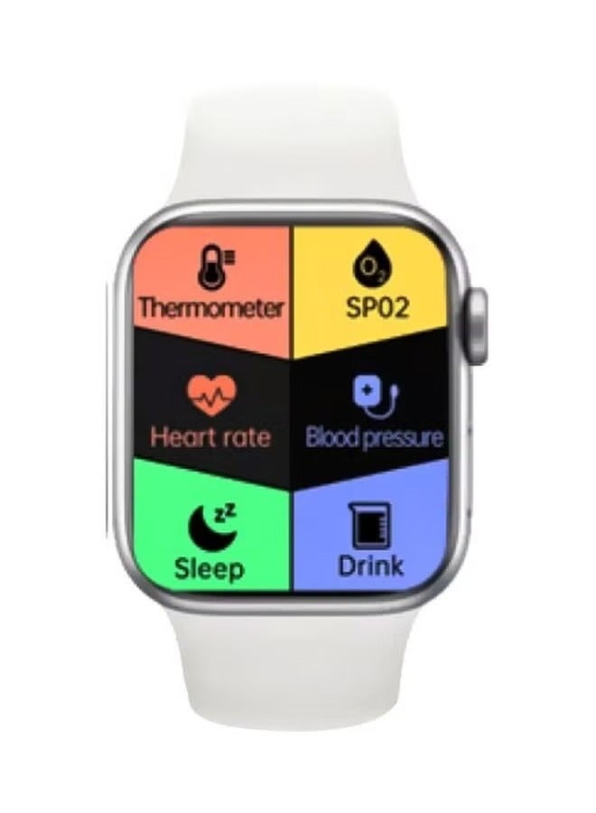 vesus HW22 Smart Watch Fitness Tracker White