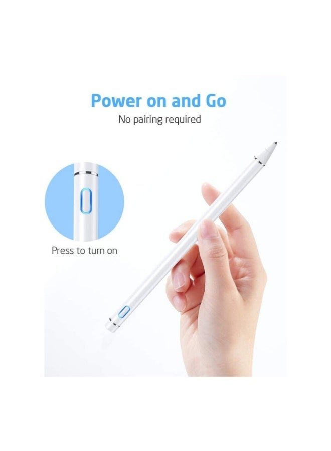 ACLIX Stylus Pencil For Apple iPad Pro White - Image 3