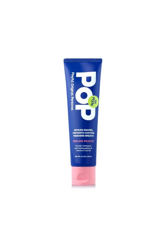 POP Fluoride Toothpaste Feeling Peachy - Image 1