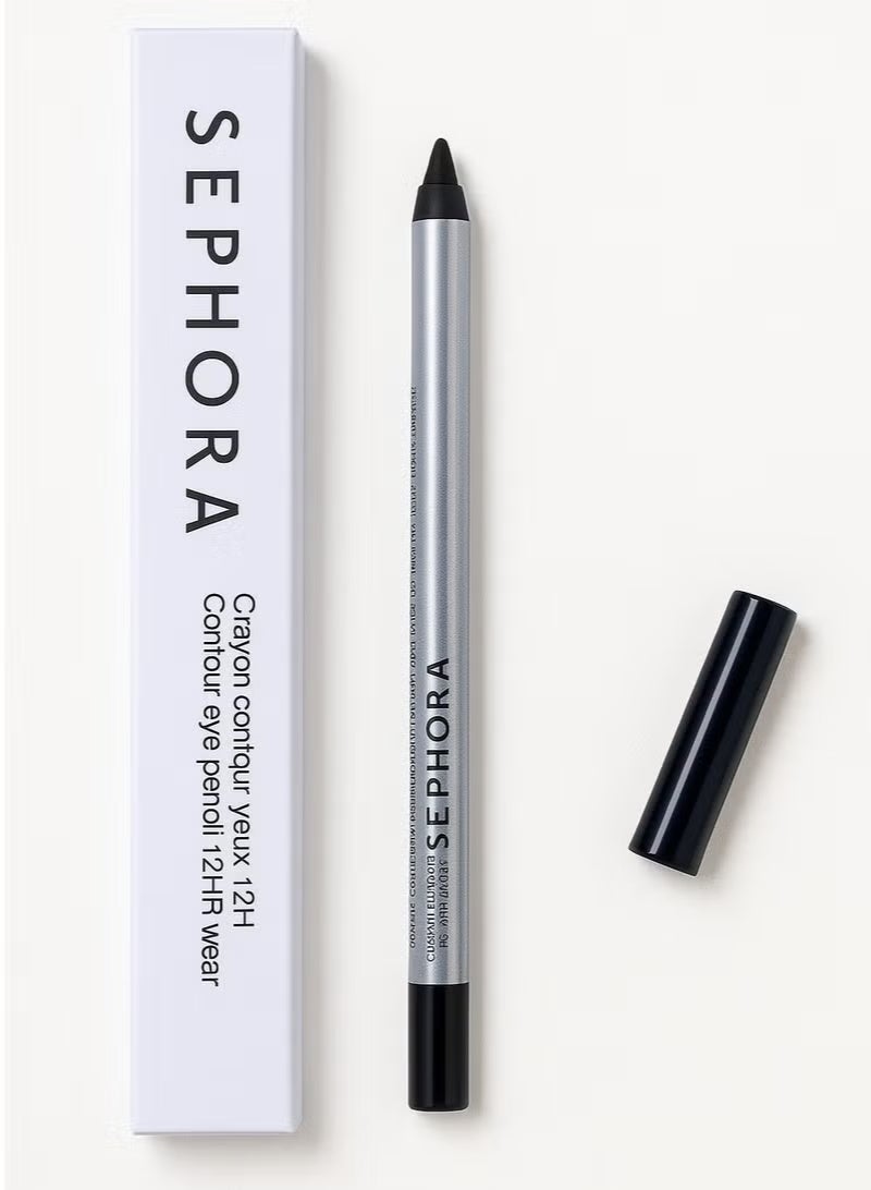 سيفورا كحل سيفورا الأسود – ثابت حتى 12 ساعة - Image 2