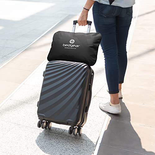 Bedgear Storm Performance Pillow, Cooling Pillow for Side Sleepers, Medium Firm Support, Ver-Tex Cooling Cover, Air-X Mesh, Washable - Travel Size - Image 2