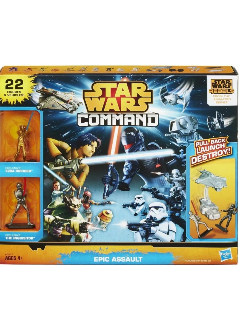 Starwars Star Wars Command Figursett Epic Assult  - Image 1