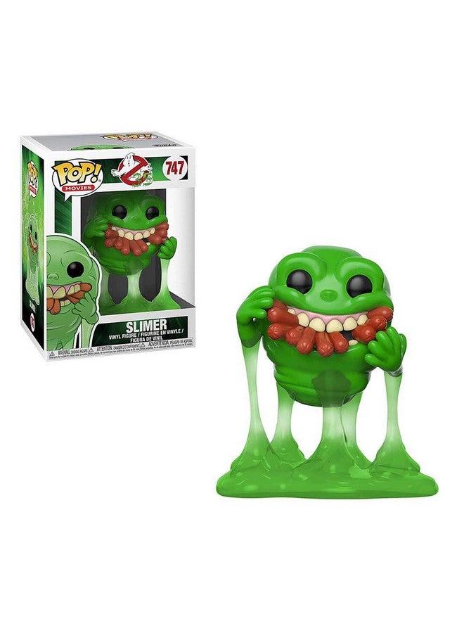 Funko Pop! Movies: Ghostbusters - Slimer with Hot Dogs, Multicolor, Standard - Image 1