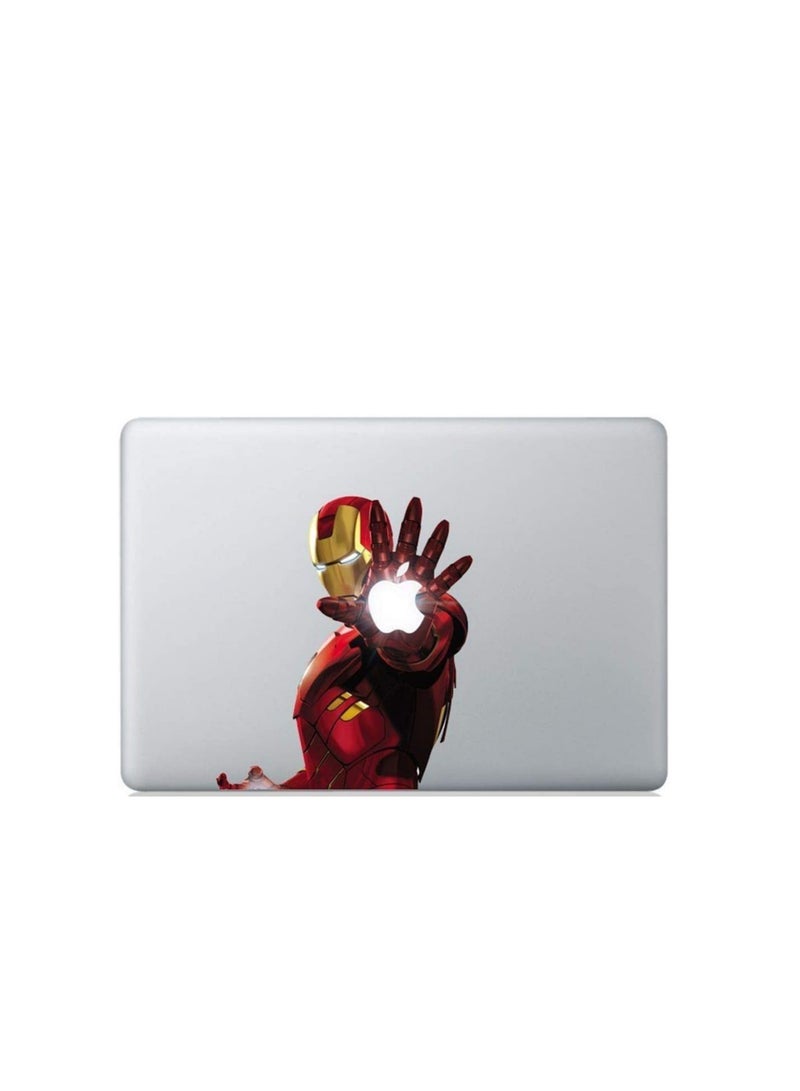 Ironman Pattern Sticker for Macbook Pro/Air 13 14 M1/M2 Chip