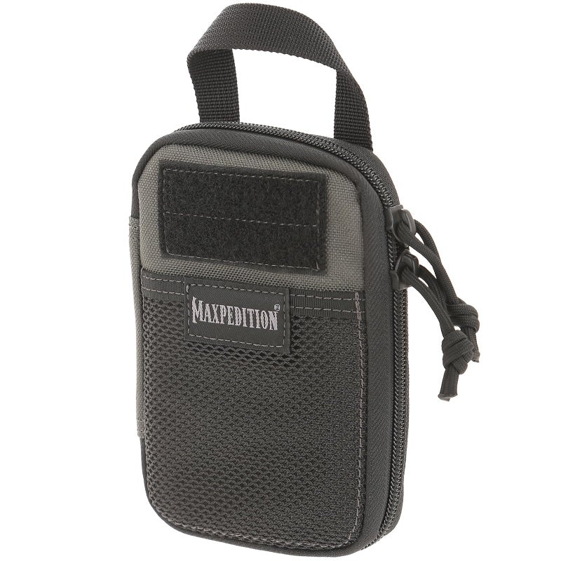 MAXPEDITION Mini Pocket Organizer 4 x 6 x 1 EDC Pouch Tactical Tool Pouch for Organization MOLLE Accessories for Everyday Carry Wolf Gray 0259W - Image 2