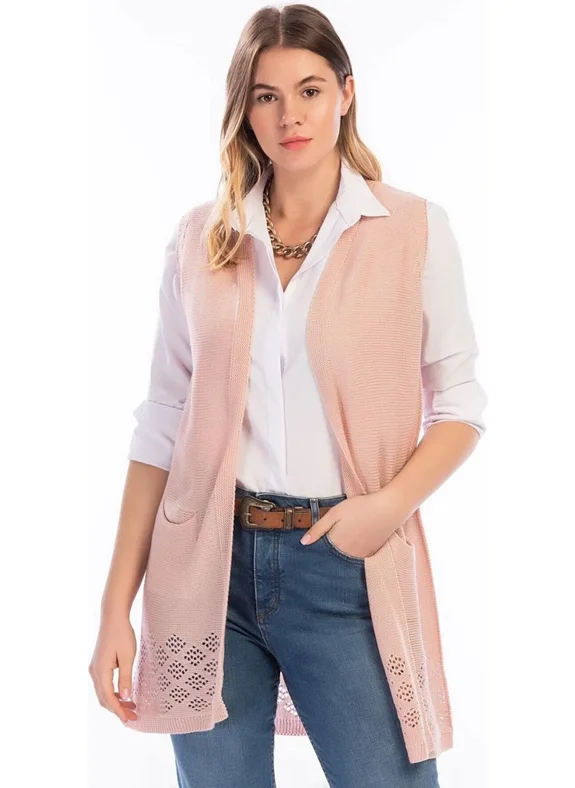 Işılda Fashion Women's Clothing Pocket Mother's Vest