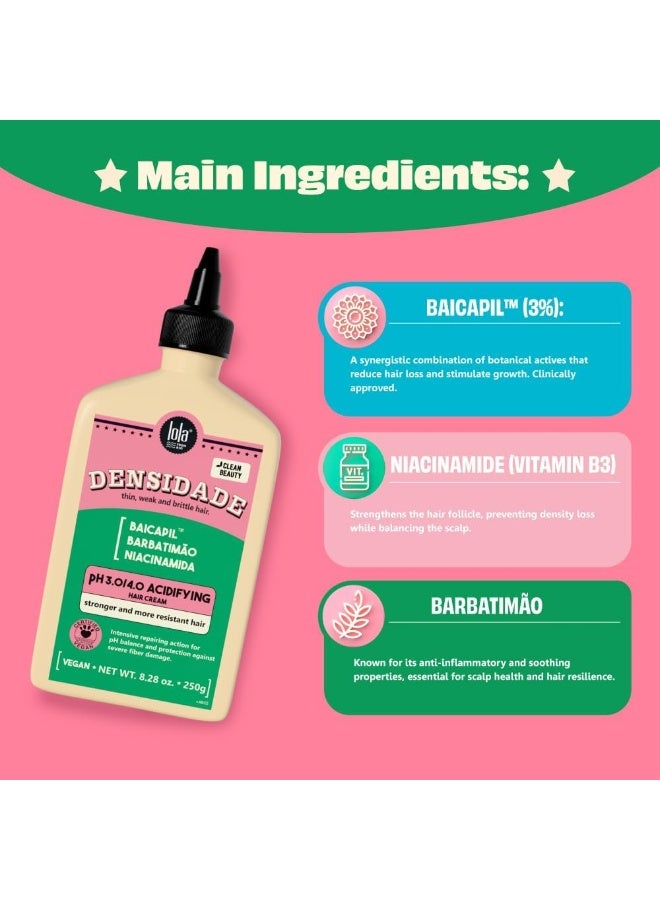 Lola from Rio مُحَمِّض الشعر لكثافة الشعر التالف - يُغلق القشور، يُوازن الرقم الهيدروجيني ويضيف اللمعان، مثالي للشعر بعد العلاجات الكيميائية (250 جرام) - Image 5