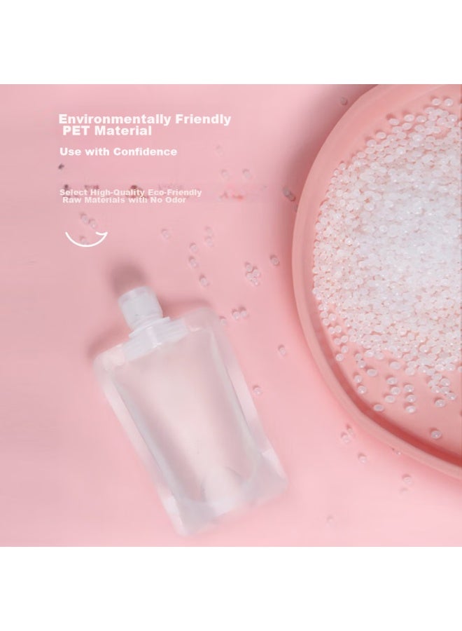 Sometimes, Time Is Divided Into Bottles, Bags, Travel-sized, Toner, Skincare, Shampoo, Essential Water, Disposable Small Bottles, 30ml, 5 Pieces - Image 2