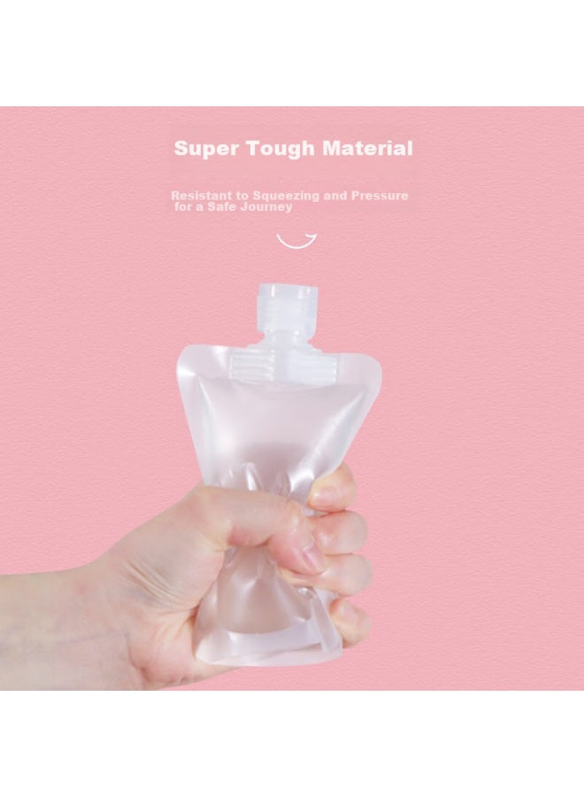 Sometimes, Time Is Divided Into Bottles, Bags, Travel-sized, Toner, Skincare, Shampoo, Essential Water, Disposable Small Bottles, 30ml, 5 Pieces - Image 5