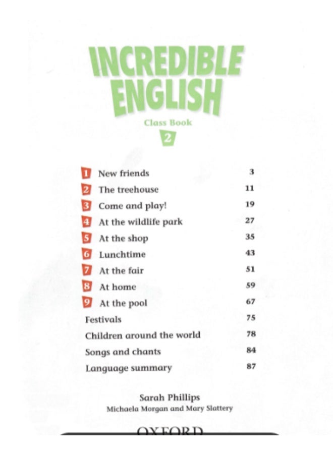 Oxford - Incredible English - Teaching and learning materials for school level 2_Class_Book - Image 2