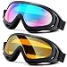 LOEO Motorcycle Goggles 2 PackATV Dustproof Dirt Bike for Ski Racing Riding Off Road Waterproof Motocross Goggles - Image 2
