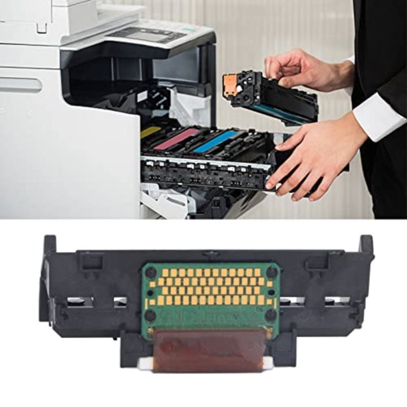 استبدال رأس الطباعة UPVC لـ CANON TS8080/TS9080/TS9020/TS8050: رأس طباعة نفث الحبر الحراري عالي الدقة باللون الأسود، متين ومصمم بدقة لطباعة المستندات والصور المكتبية - Image 4