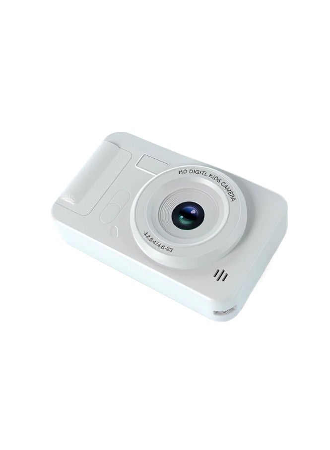 AROAQ كاميرا رقمية 4K، كاميرا سيلفي للسفر عالية الدقة بدقة 44 ميجابكسل، كاميرا خفيفة الوزن محمولة صغيرة الحجم للأطفال من مستوى المبتدئين، (فضي) - Image 1