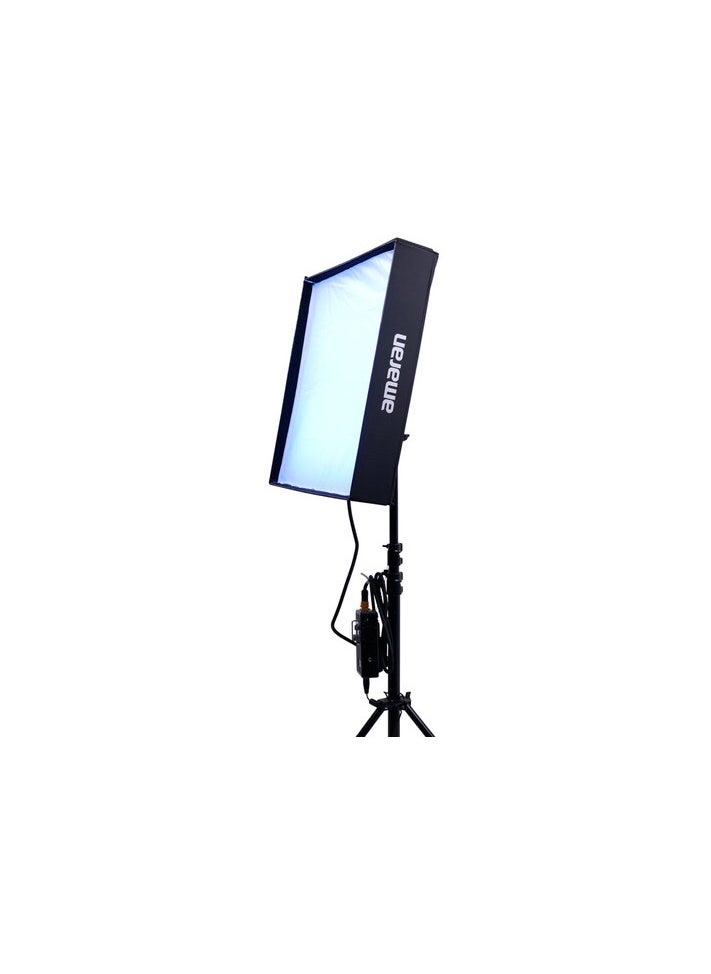 Aputure Amaran F22c 200W RGBWW Flexible LED Mat with Honeycomb Grid CRI 95+ CCT 2500K to 7500K Support Sidus Link App Control Built-in 15 Lighting FX