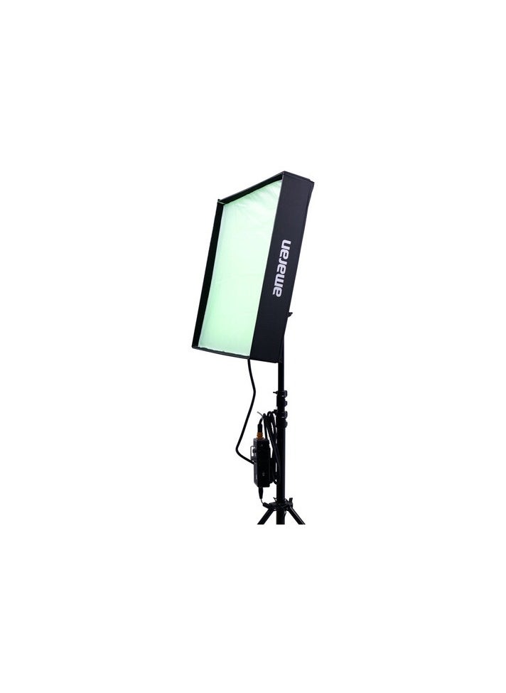 Aputure Amaran F22c 200W RGBWW Flexible LED Mat with Honeycomb Grid CRI 95+ CCT 2500K to 7500K Support Sidus Link App Control Built-in 15 Lighting FX