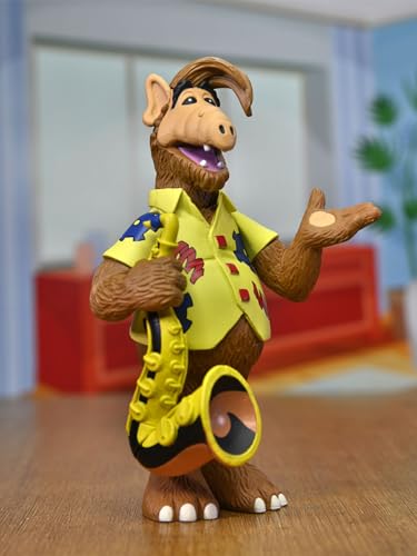 NECA تمثال تووني كلاسيك ألف 6 من NECA - ألف مع ساكسفون - Image 5