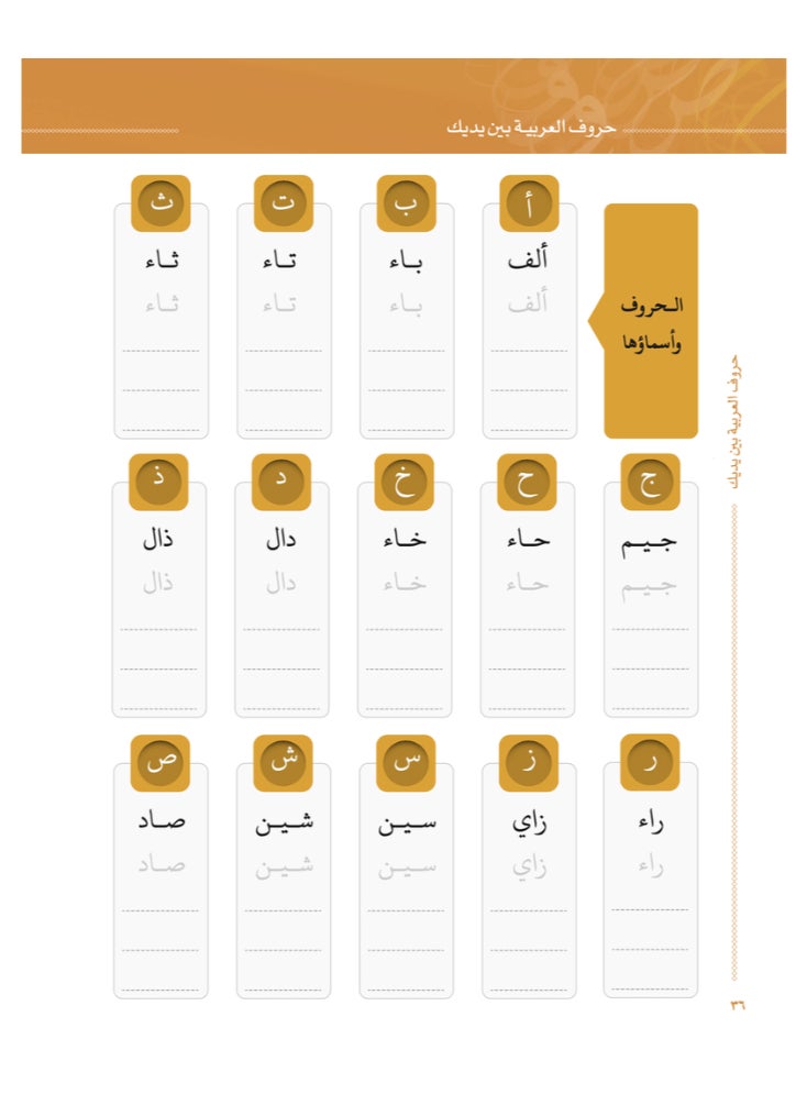 العربية للجميع - كتاب حروف العربية بين يديك - مدخل للمستوى الاول - Image 1
