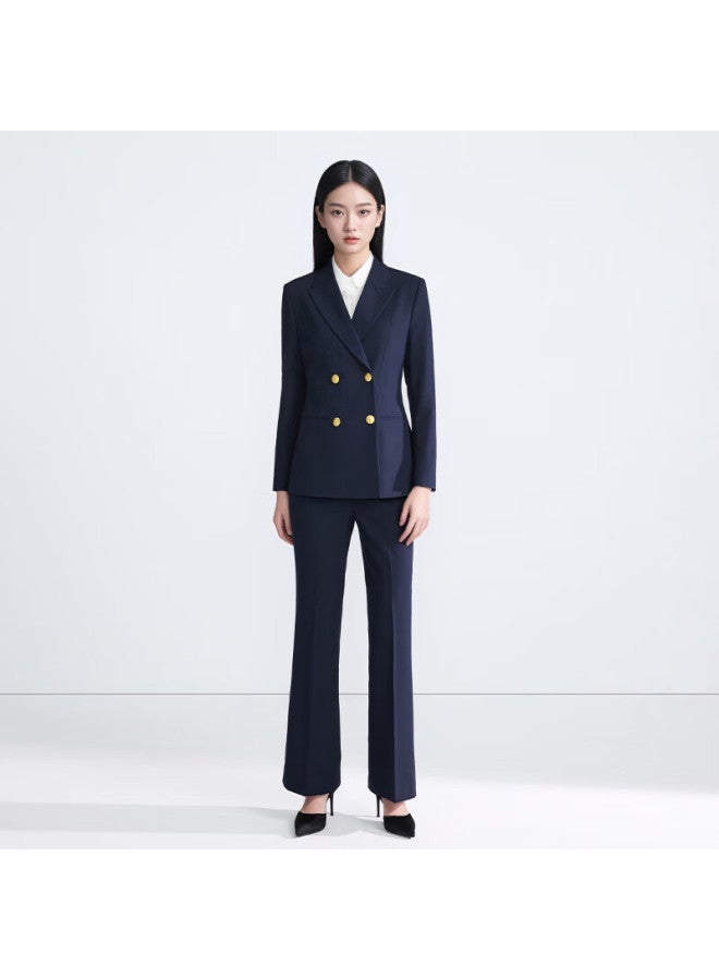 Teluoman Elegant Fashion Professional Women's Suit Set Spring Autumn Interview Formal High-end Commuter Casual Blazer - Image 2