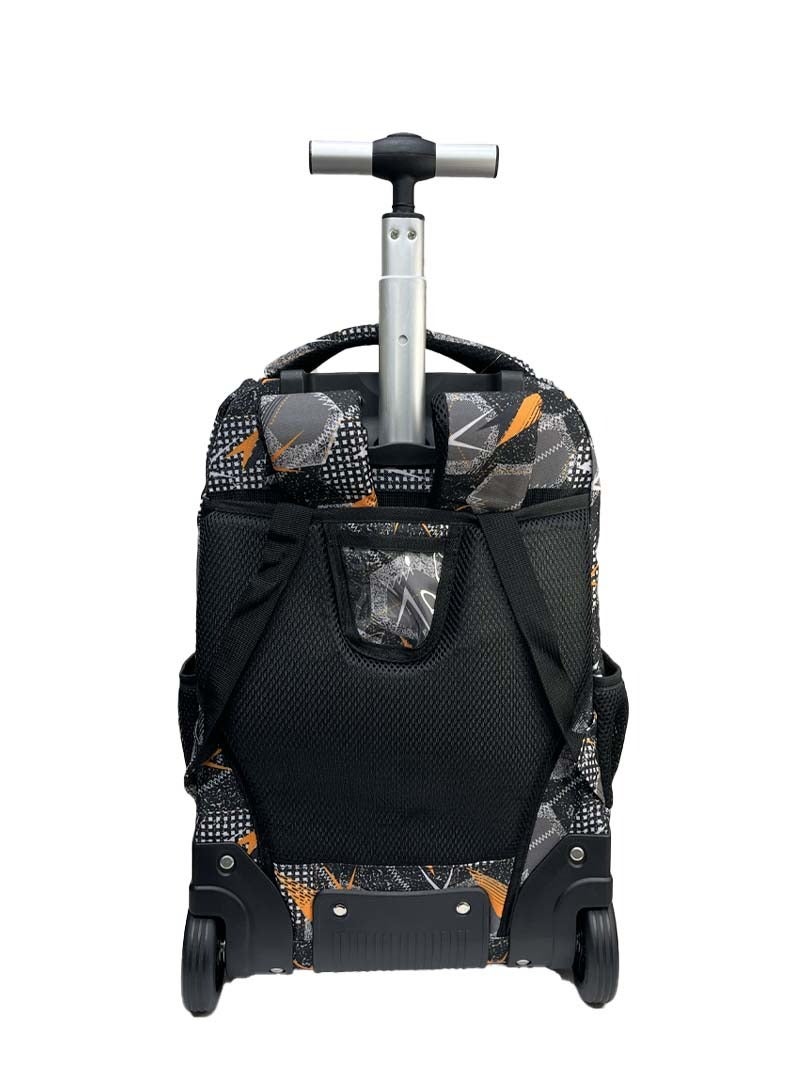 نوزكي حقيبة مدرسية للطلاب بعجلات – حقيبة ظهر متعددة الوظائف بعجلات بحجم 18 بوصة – حقائب مدرسية مثالية للبنات والأولاد – حقيبة سفر عملية - Image 5