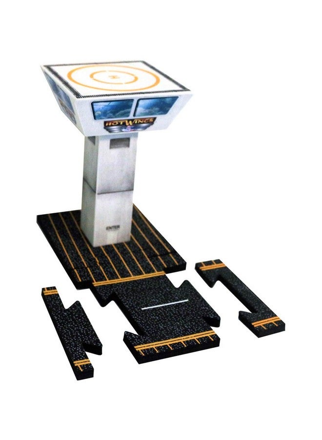 Hot Wings Planes Hot Wings Control Tower with Connectible Runway - Image 3