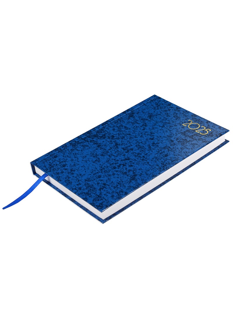 FIS A5 Diary 2025 Blue (French) - FSDI29FR25BL - Image 1