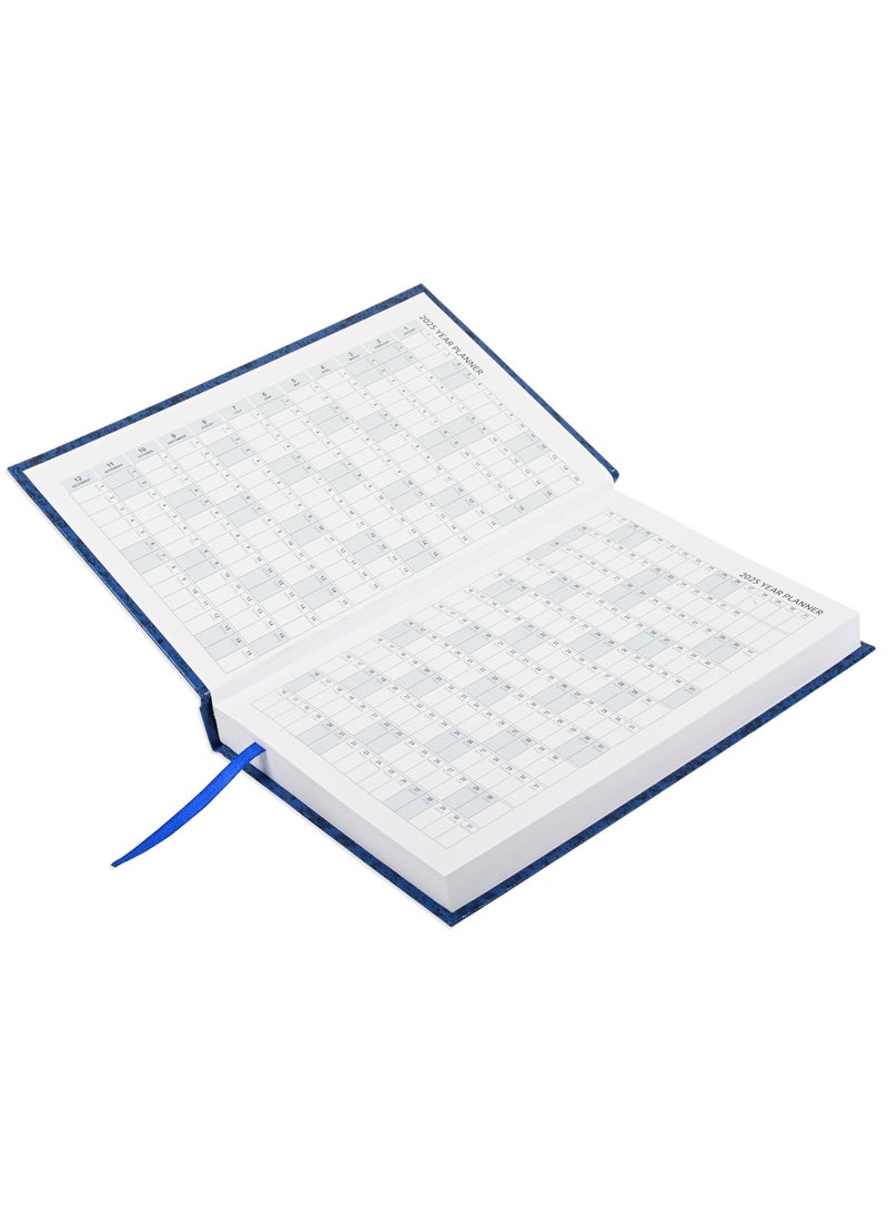 FIS A5 Diary 2025 Blue (French) - FSDI29FR25BL - Image 3