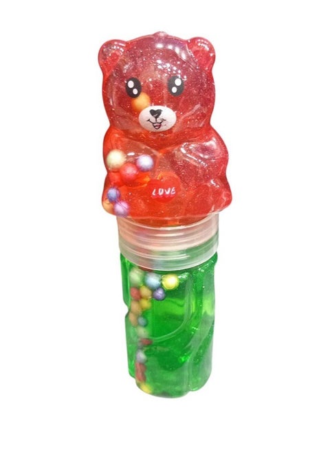 2 Color Bear Slime (Plus Balls)  - Children's Slime Toy