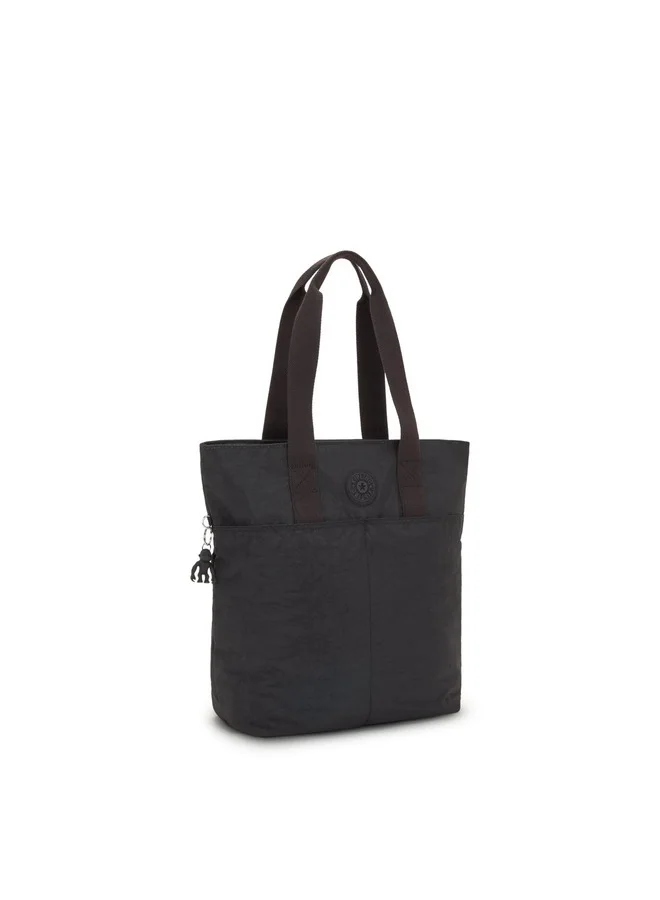 kipling Hanifa Large Female Tote - Black Noir