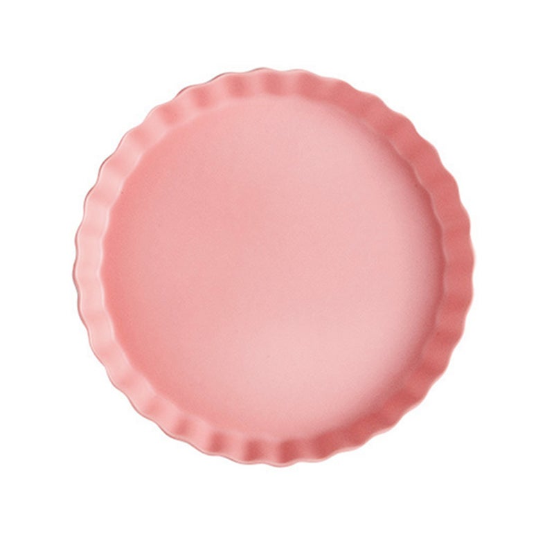 2pcs Simple Sushi Plate Ceramics Breakfast Dish Chic Italy Noodles Plate Household Tableware for Home Restaurant ( ) - Image 2