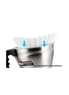 فيتكو فلاتر قهوة ورقية F003 9 3/4" X 4 1/2" من فيتكو  - Image 2