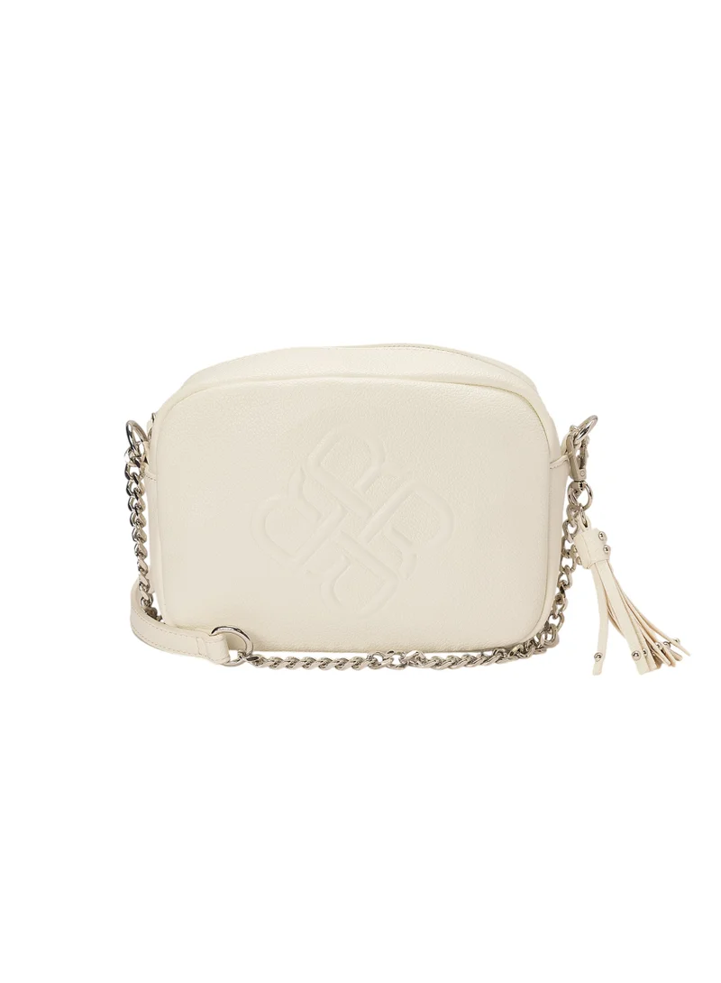 Bata Embossed Crossbody Bag